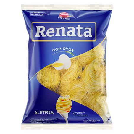 MACARRÃO DE SÊMOLA COM OVOS ALETRIA RENATA