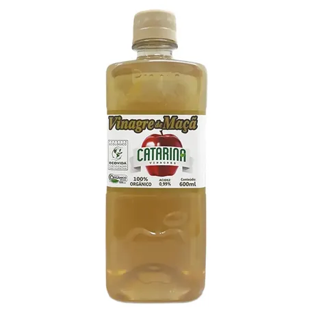 VINAGRE DE MACA ORGANICO 600ML CATARINA