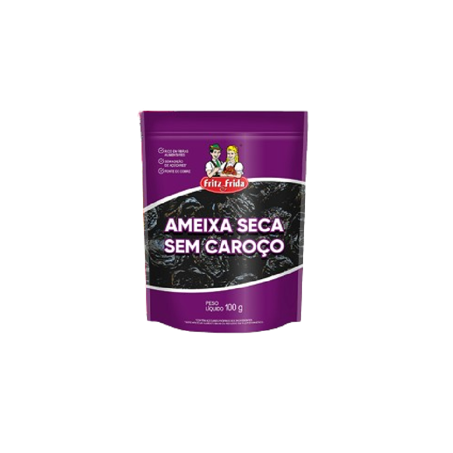 AMEIXA FRITZ E FRIDA SECA SEM CAROCO 100G