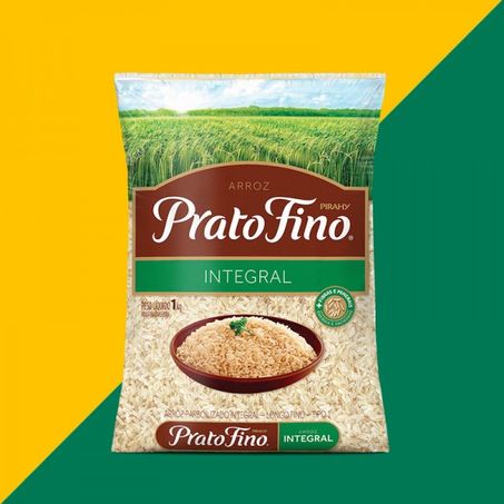 Arroz Prato Fino Integral 1kg 
  360-1