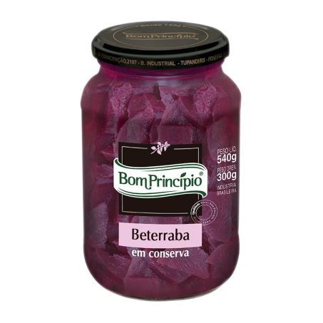 BETERRABA EM CONSERVA BOM PRINCIPIO 300G