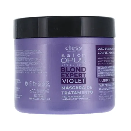 Creme de tratamento salon opus desamarelador 400g 360-31