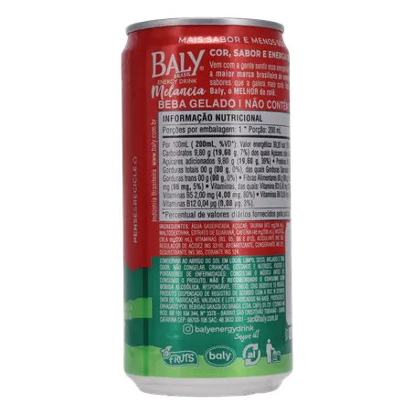 Energético Baly Melancia Lata 250ml 360-13