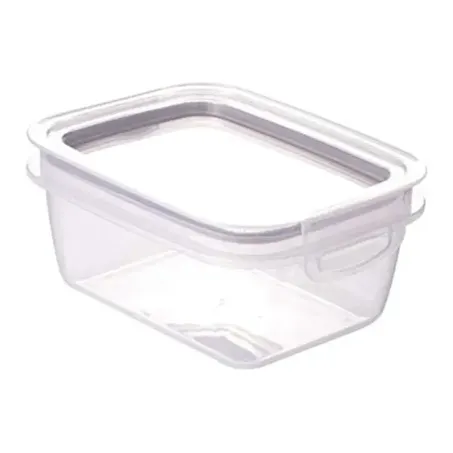 Pote Hermetico Plasutil 1.2l Retangular Cristal
