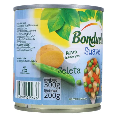 Seleta bonduelle suave lt 200g 360-31