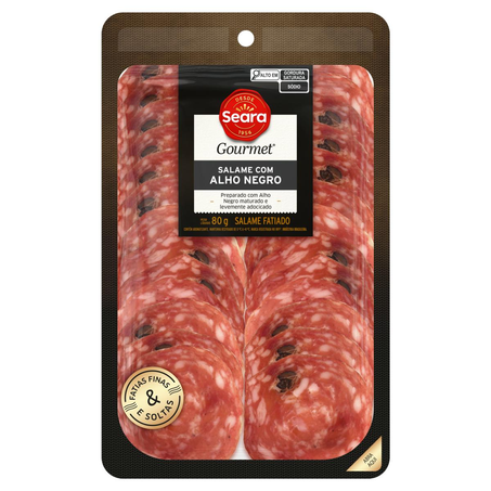 SALAME SEARA C/ALHO NEGRO FAT.