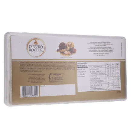 Chocolate Ferrero Rocher com 12 Unidades 150G 360-16