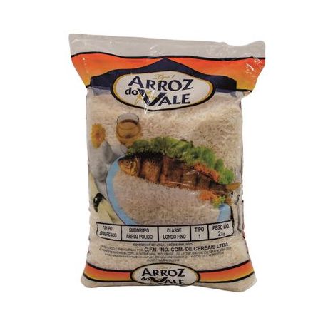 ARROZ DO VALE LONGO FINO TIPO 1  2KG