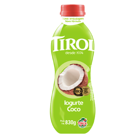 Iogurte tirol coco 830g