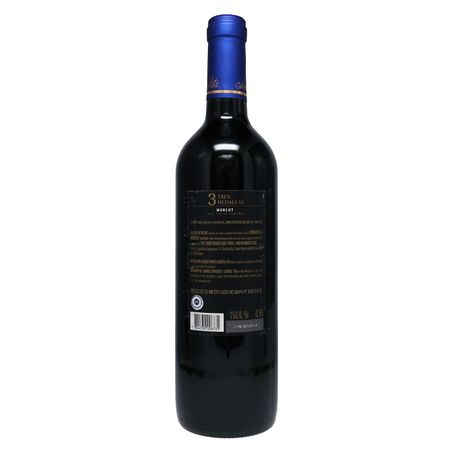 Vinho Chileno Três Medallas Merlot 750ml 360-2