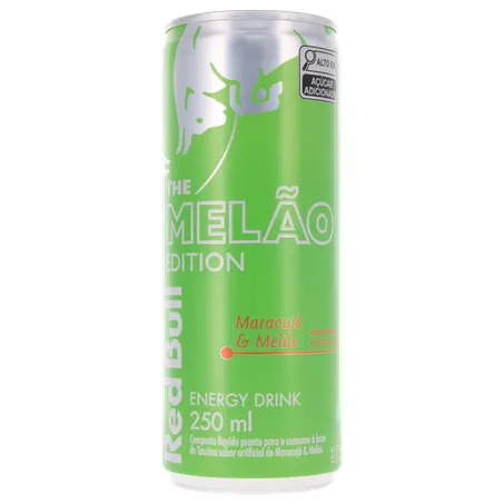 BEBIDA ENERGÉTICA RED BULL MARACUJÁ/MELÃO 250ML 360-1