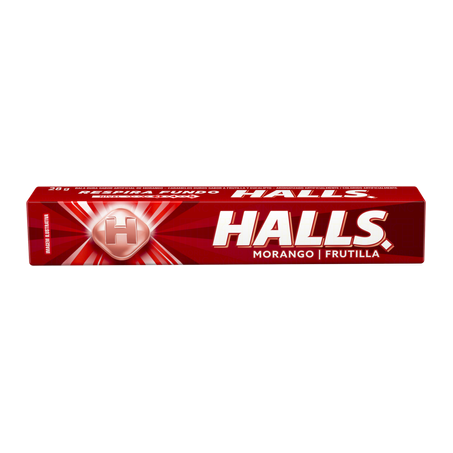 Drops halls morango 28g