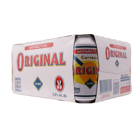 Cerveja antarctica original pilsen 350ml caixa com 12un 360-7