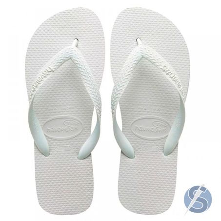 Chinelo hav top branco 39/40