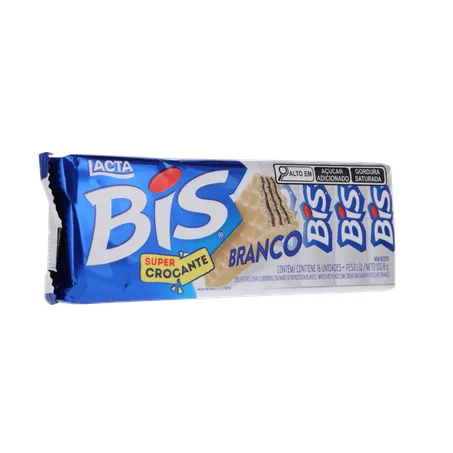 Chocolate Wafer Bis Lacta Branco 100,8g 360-33