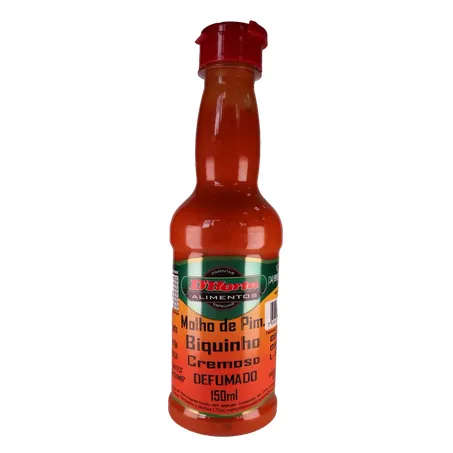 MOLHO PIMENTA BIQUINHO CREMOSA DEF 150ML - DHORTA