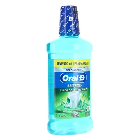 Anti-septico bucal oral b hort l500p300m 360-34