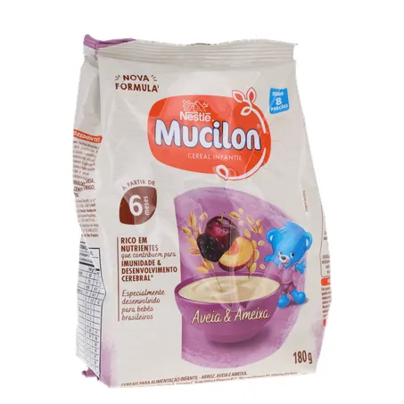 Cereal Matinal Mucilon Aveia E Ameixa 180G 360-34