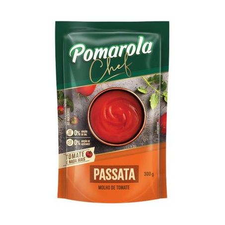 Molho Tomate Pomarola Chef Passata Sc 300 G 11306