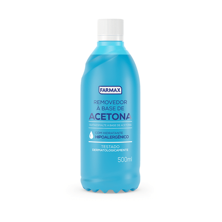 ACETONA FARMAX PT 500 ML