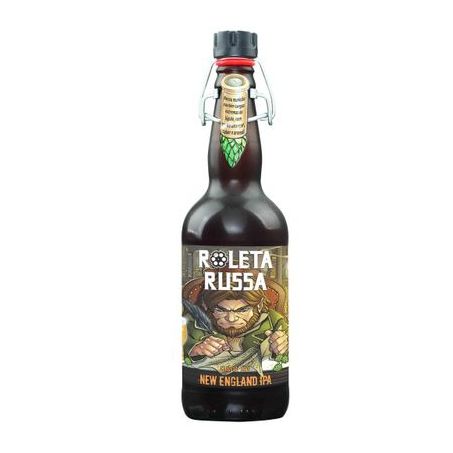 Cerveja Roleta Russa New England Ipa Garrafa 500ml 