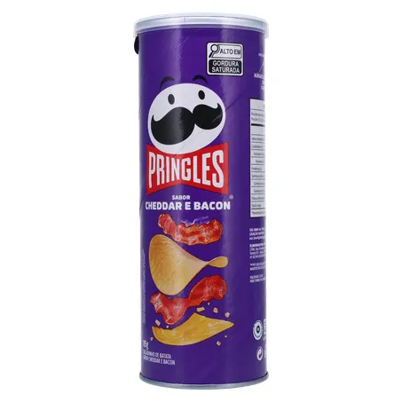 SALGADINHO PRINGLES CHEDAR BACON 105G 360-2