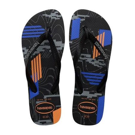 HAVAIANAS TREND PRETO/CINZA 39/40