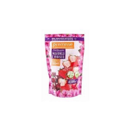 Sabonete líquido premisse morango e hibisco 450ml