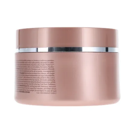MÁSCARA DE TRATAMENTO AMEND LUXE CREATIONS BLONDE CARE POTE 250G 360-24