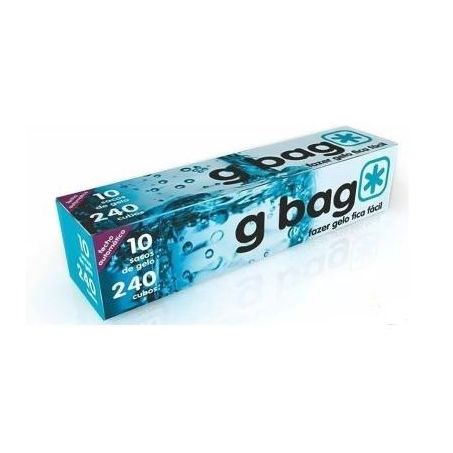 Embalagem para gelo bag com 10 unidades
