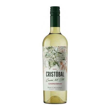 VINHO BRANCO CRISTOBAL CHARDONNAY CUVEE DEL SOL 750ML