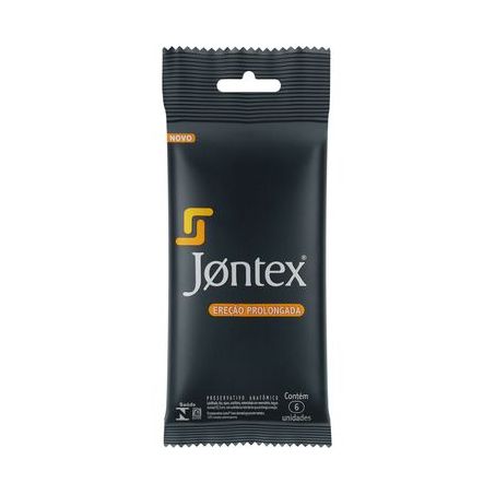 PRESERVATIVO JONTEX MARATHON COM 6 UNIDADE