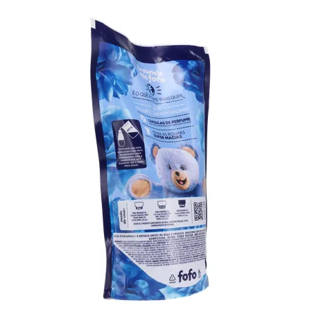 Amaciante de Roupas Concentrado Fofo Azul Tudao 900Ml 360-14