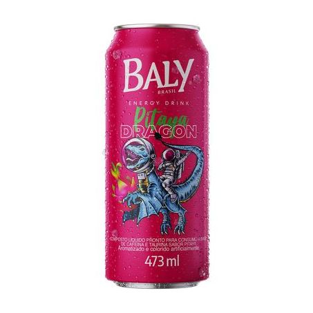 Bebida energética pitaya baly lt 473ml