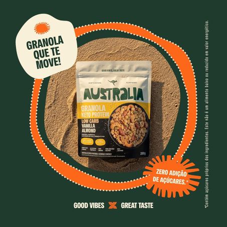 Granola Harts Keto Vanilla Protein Low Carb 200g 360-4