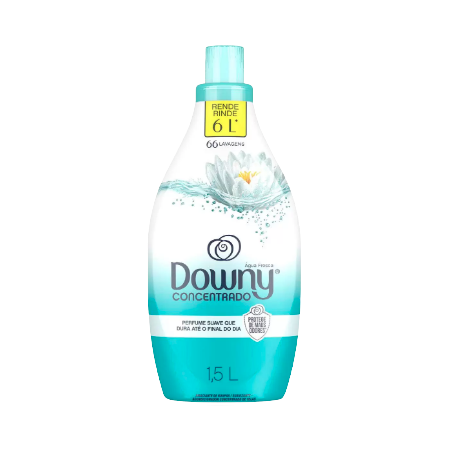 Amaciante Downy Concentrado Água Fresca Frasco 1,5l 
 