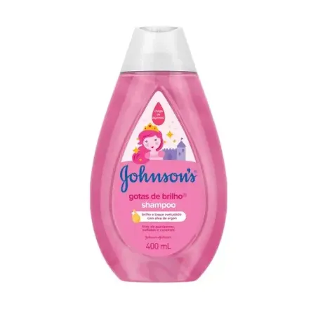 Shampoo johnsons gotas brilho 400ml