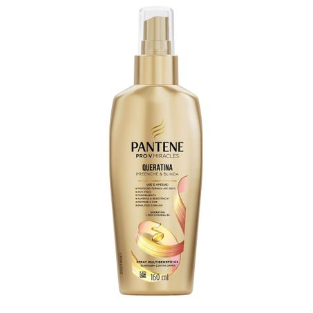 Spray preenche e blinda queratina pantene 160ml