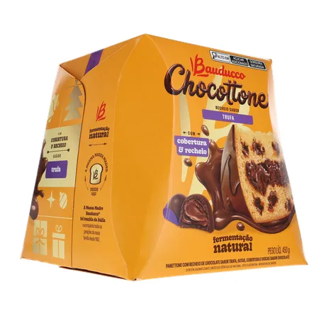 PANETTONE BAUDUCCO CHOCOTTONE TRUFA 500G 360-14