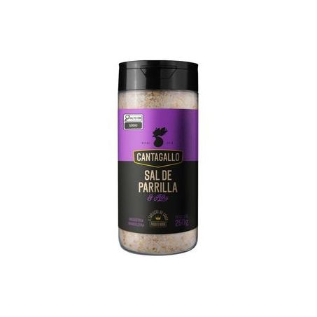 Sal De Parrilla Cantagallo 250g Netao Pimenta e Alho