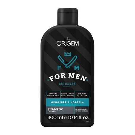 Shampoo origem for men anticaspa300ml*
