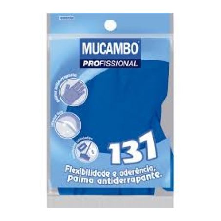 Luva mucambo latex verde grande