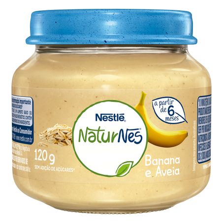 PAPINHA BANANA E AVEIA NATURNES