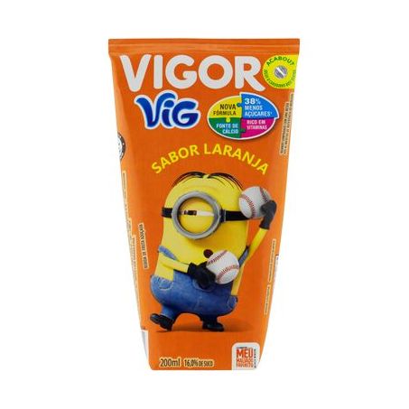 Bebida Vigor Vig Laranja 200ML