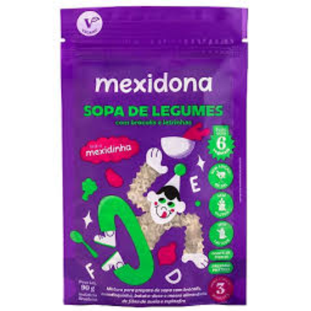 SOPA DE LEGUMES MEXIDONA 90G BROCOLIS