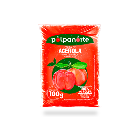 Polpa Fruta Polpa Norte 100g Acerola