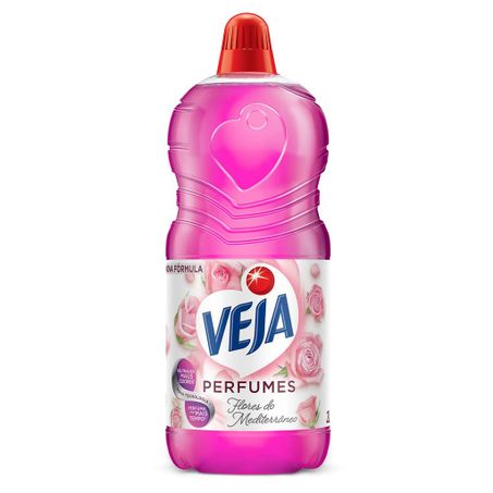 Limpador veja perfumado 2l flores do mediterraneo