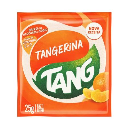 Refresco em Pó Tang de Tangerina Sachê 25G
