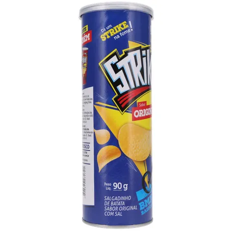 SALGADINHO BATATA STRIKE ORIGINAL POTE 90G 360-32