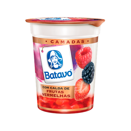 IOGURTE BATAVO CAMADAS FRUTAS VERMELHAS 100G
